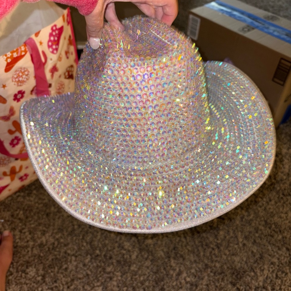 Sparkling Rhinestone Cowboy Hat